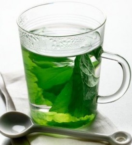 Stresszoldó italok - citromfű tea